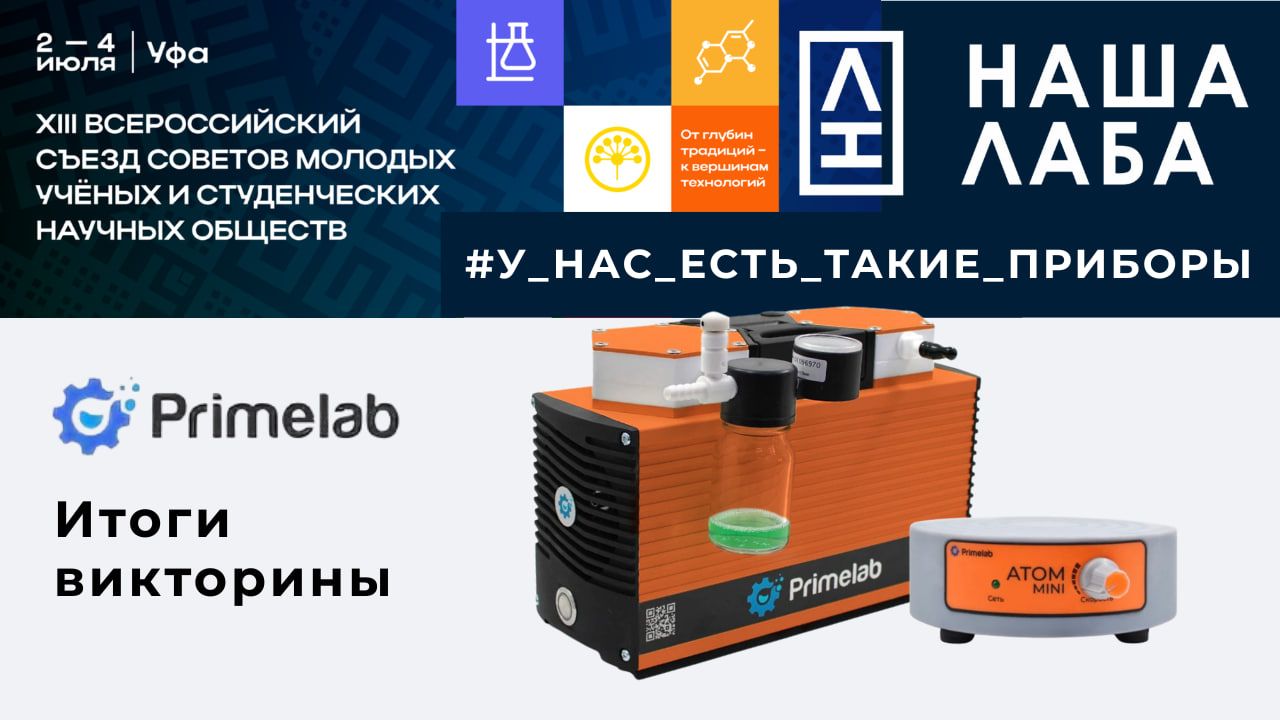 Определены первые победители викторины от компании «Праймлаб»